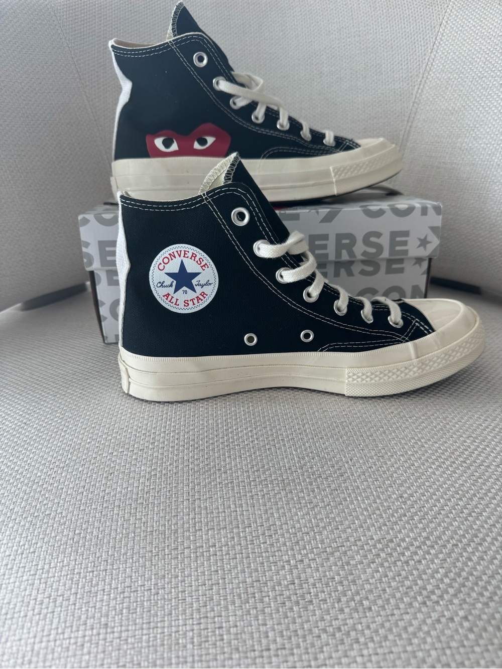 Converse PLAY Comme Des Garcons Chuck Taylor All  Start with hart - Picture 6 of 6